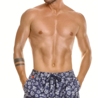 Bañador flores para hombre con estampado floral vibrante ideal para verano